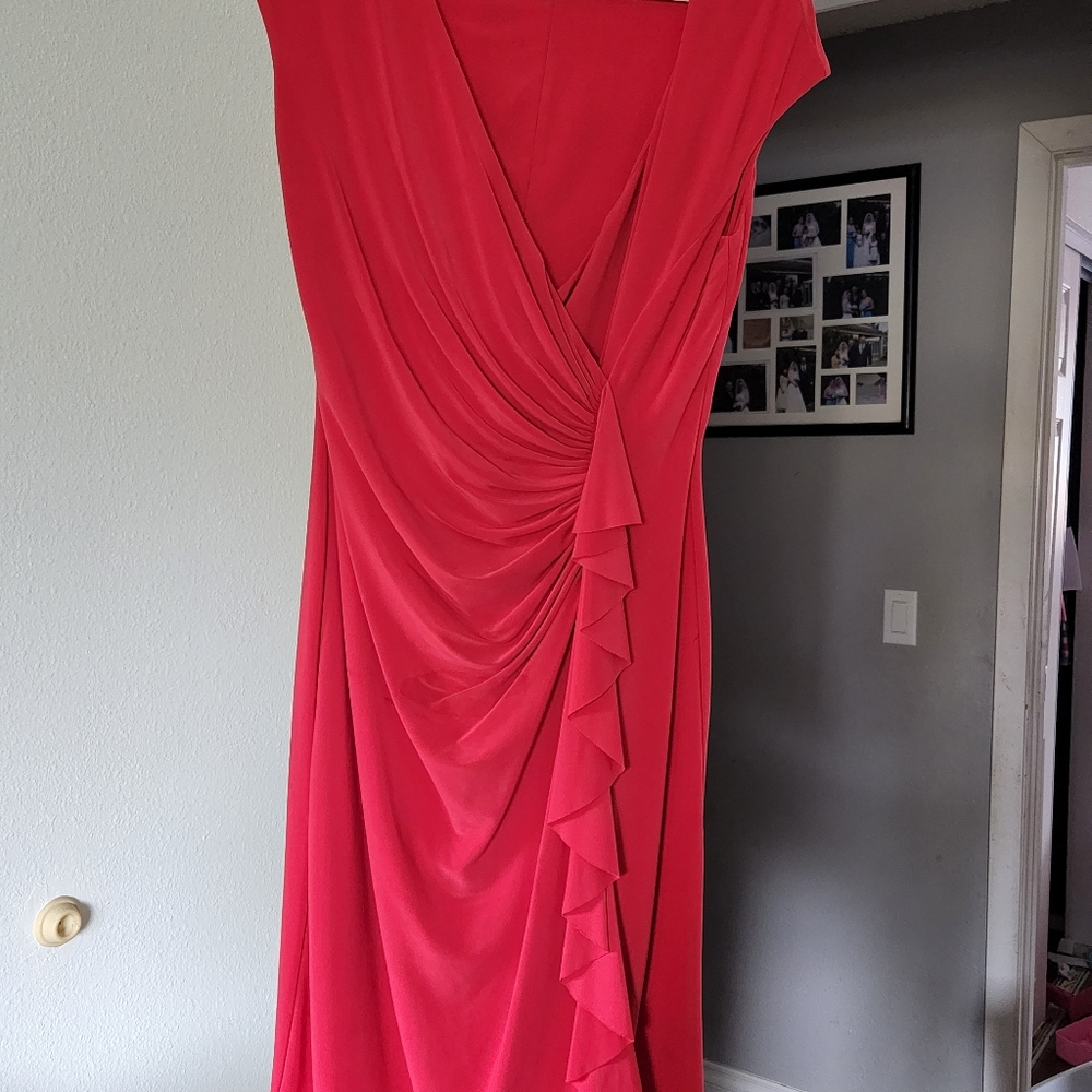 Red dress